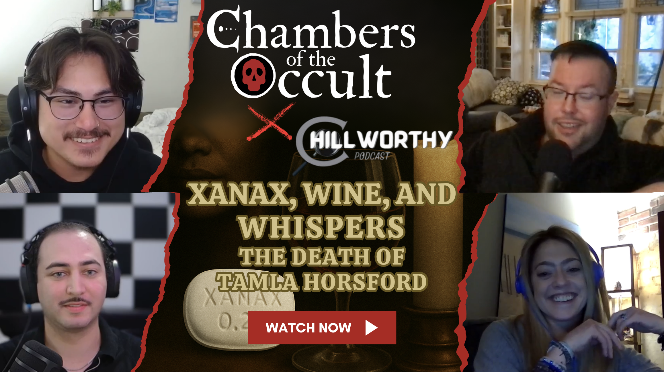 Xanax, Wine, and Whispers