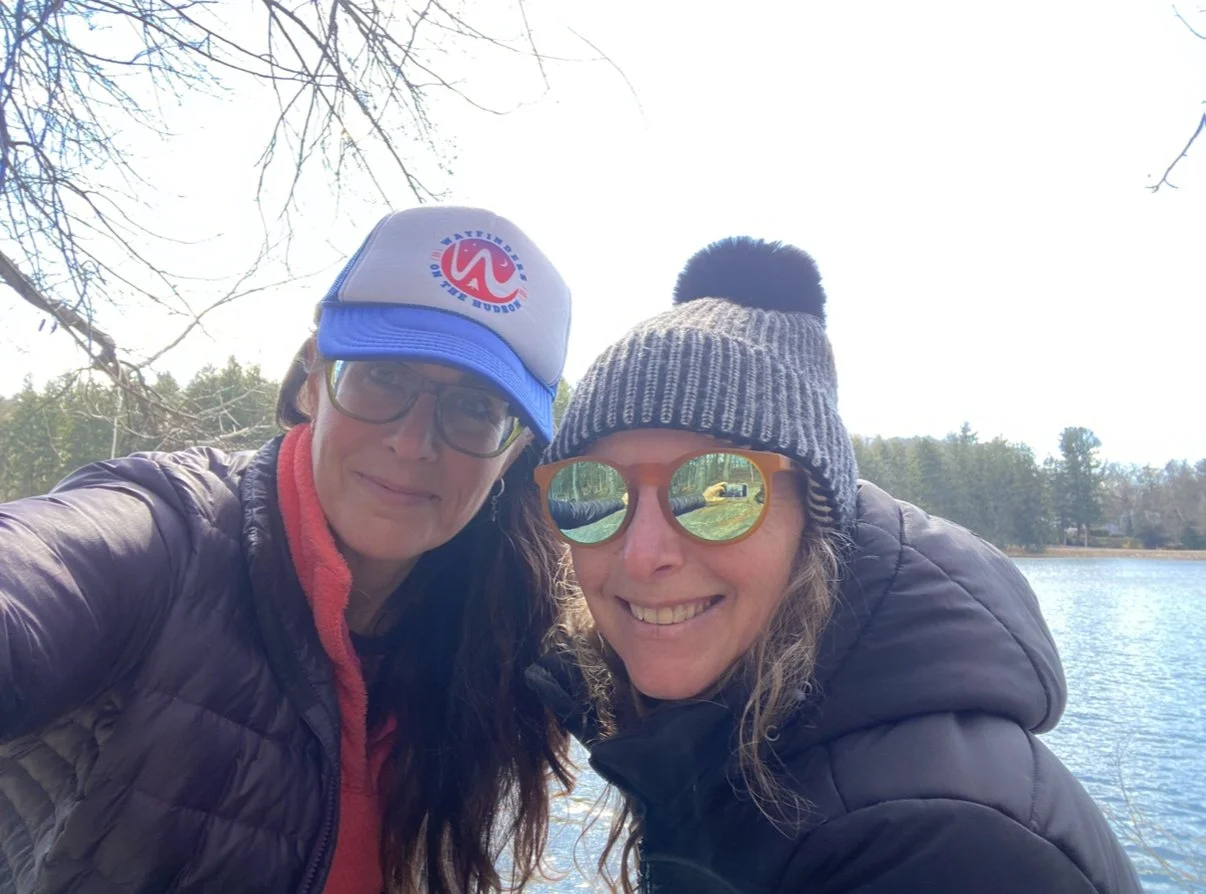 A wooded trail for a Wayfinders walk and talk