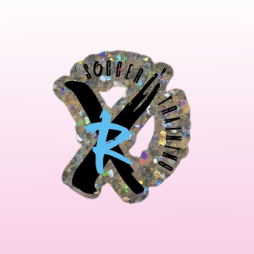 Blue XR Glitter Holographic Sticker
