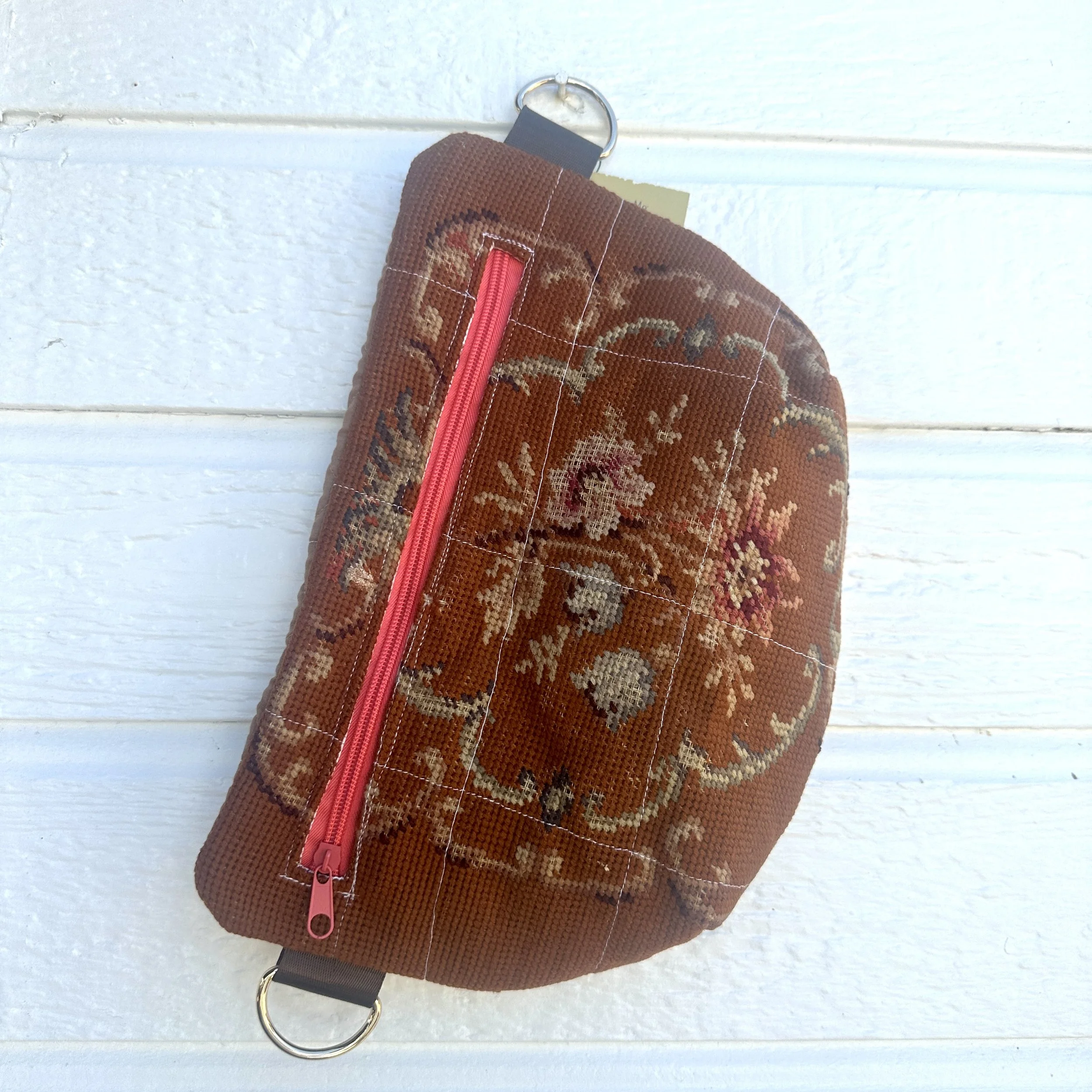 Vintage Needlepoint Bum Bag