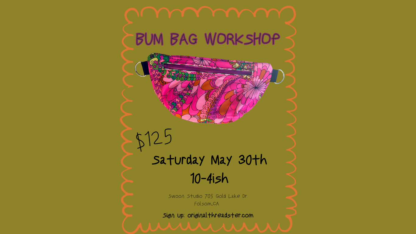 Sew A Bum Bag   From Vintage Towels 