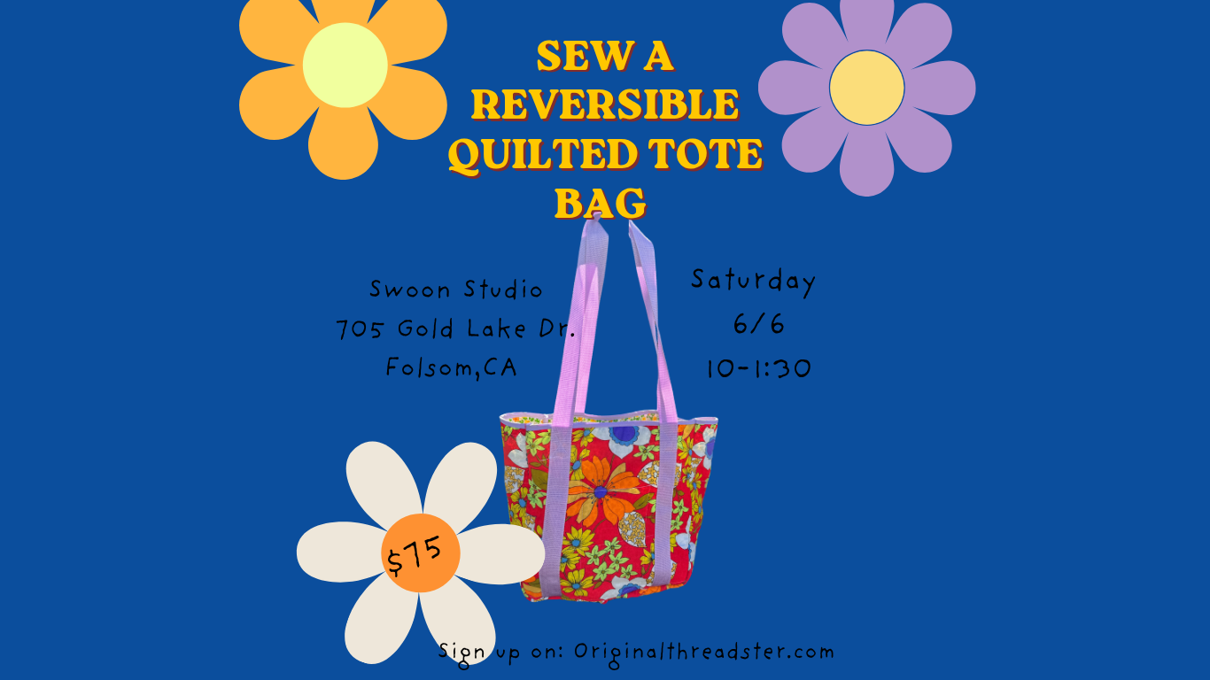 Sew A  Tote Bag From Vintage Textiles