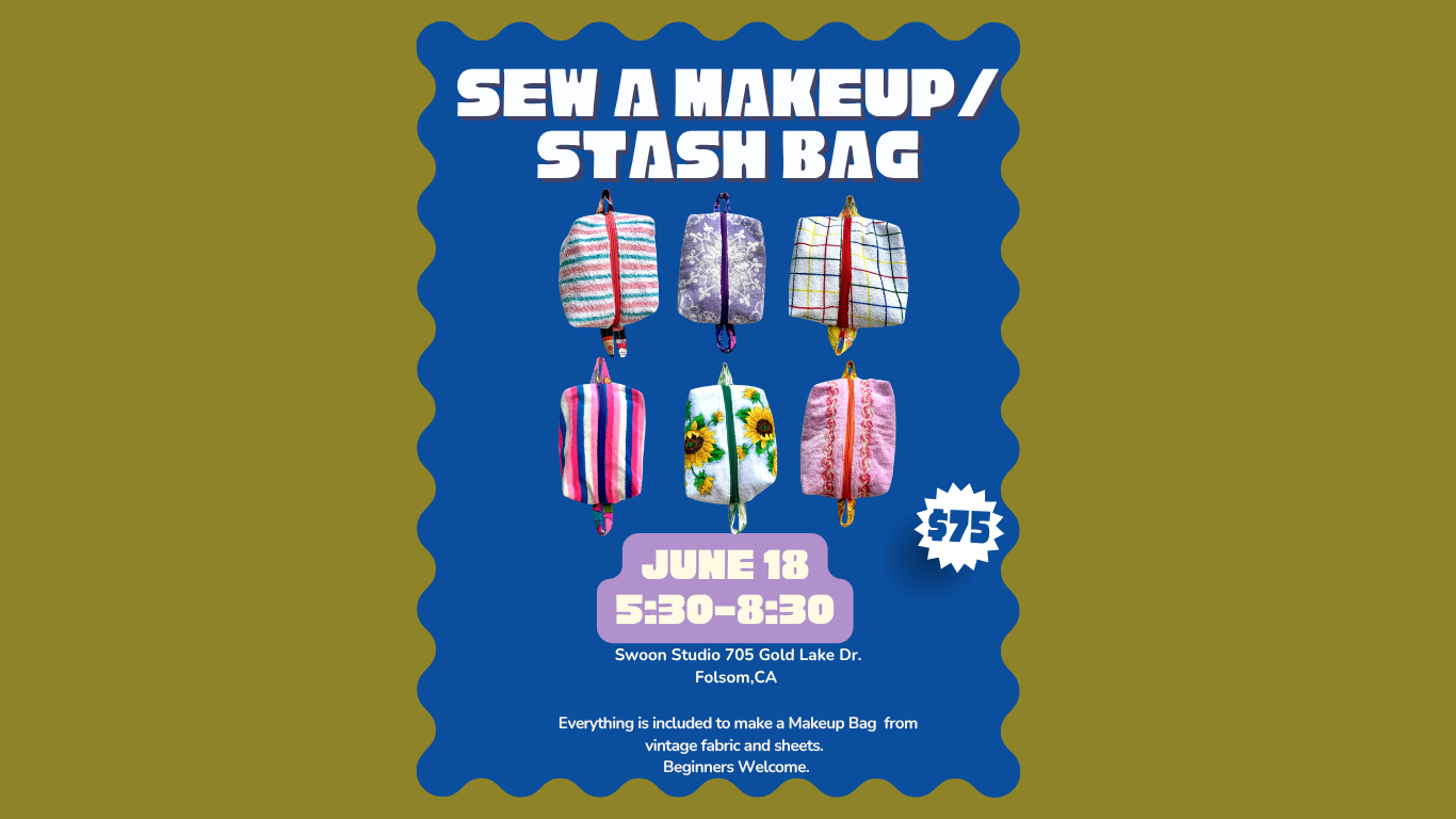 Sew a Makeup/Stash Bag 