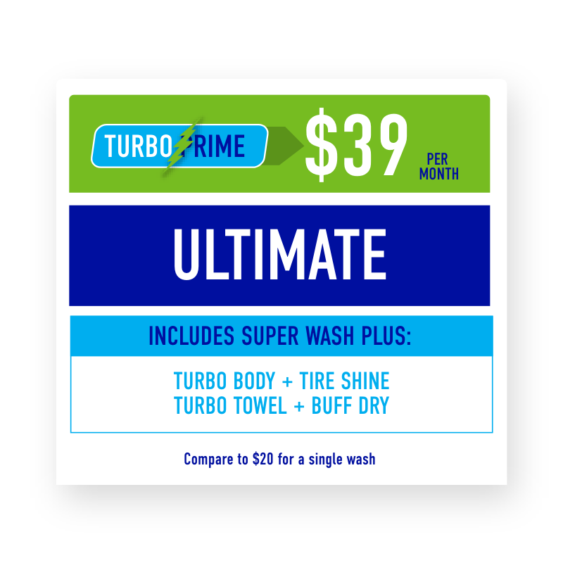Explore Our Monthly Car Wash Memberships — Turbo Wash Car Wash