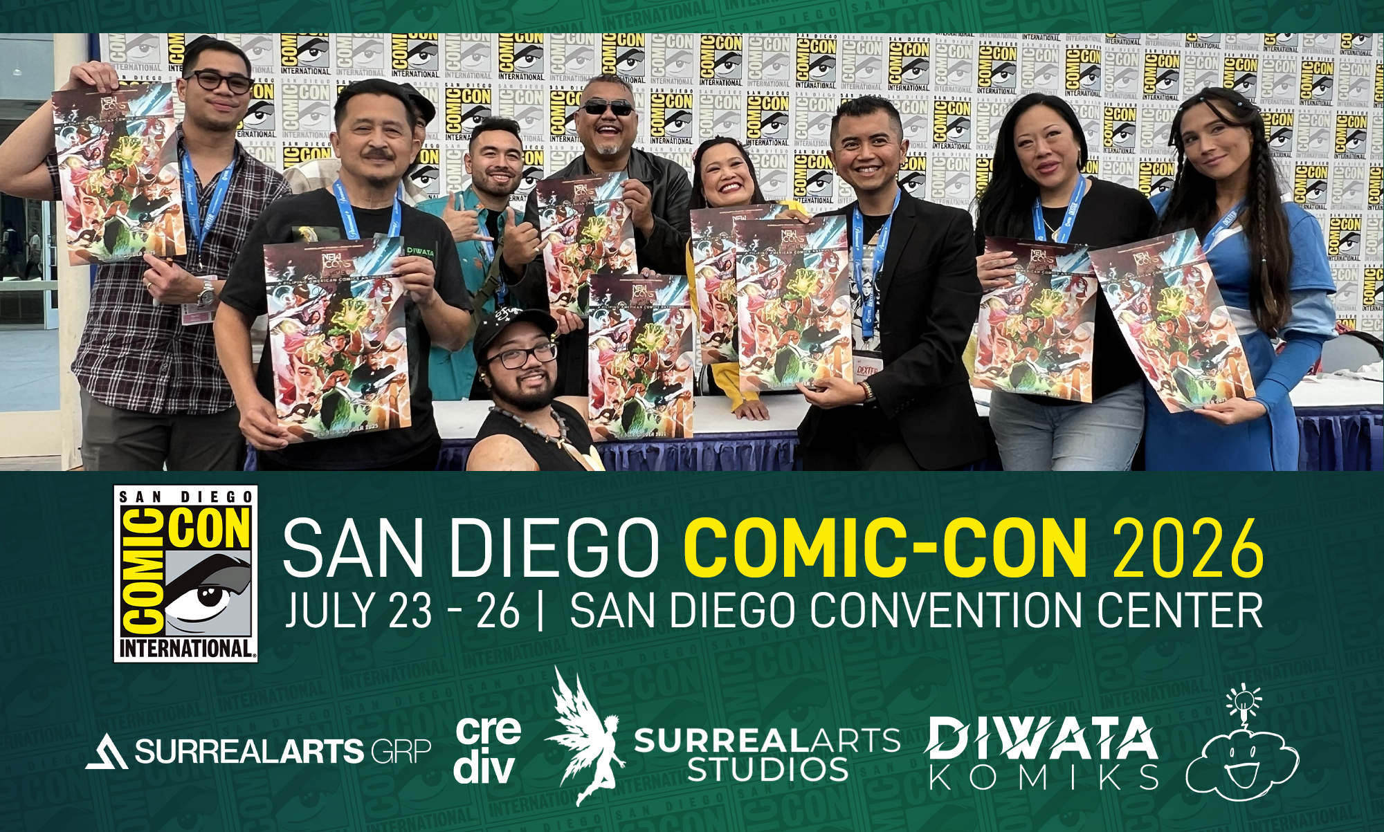 Diwata Komiks Returns to San Diego Comic-Con 2026 with Expanded Guest Lineup