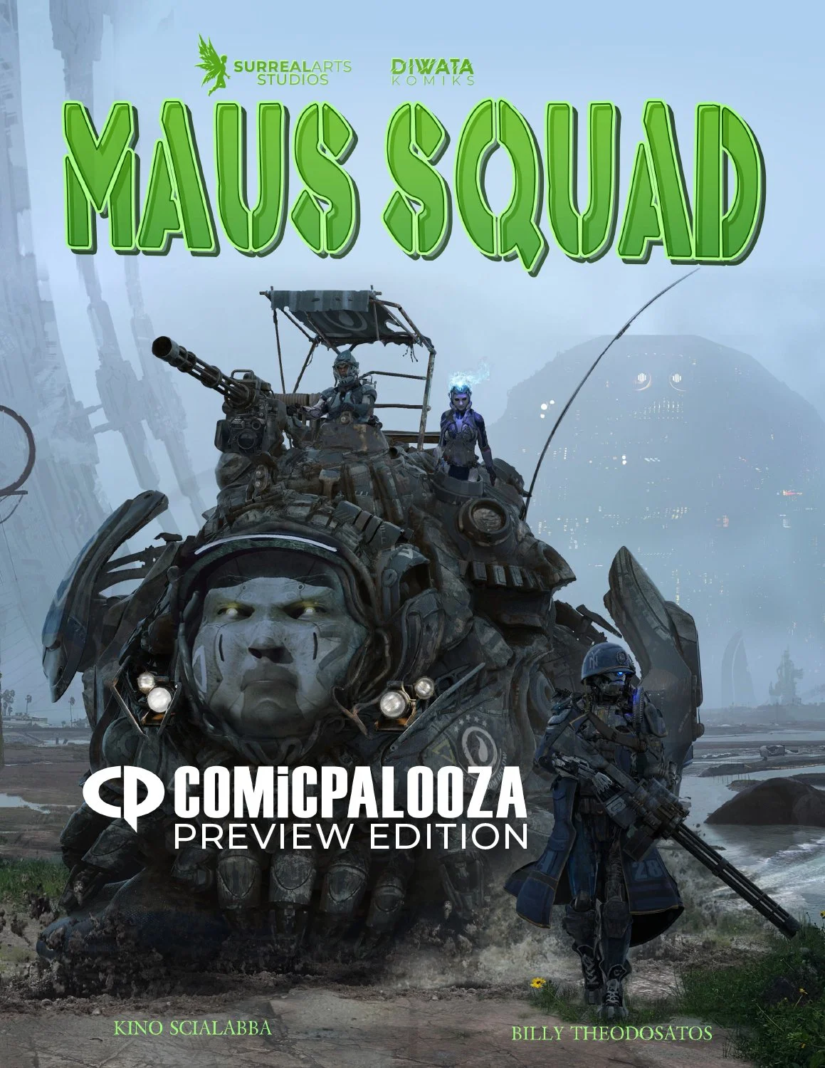 Maus Squad Debuts Its Preview Edition at ComicPalooza in Houston