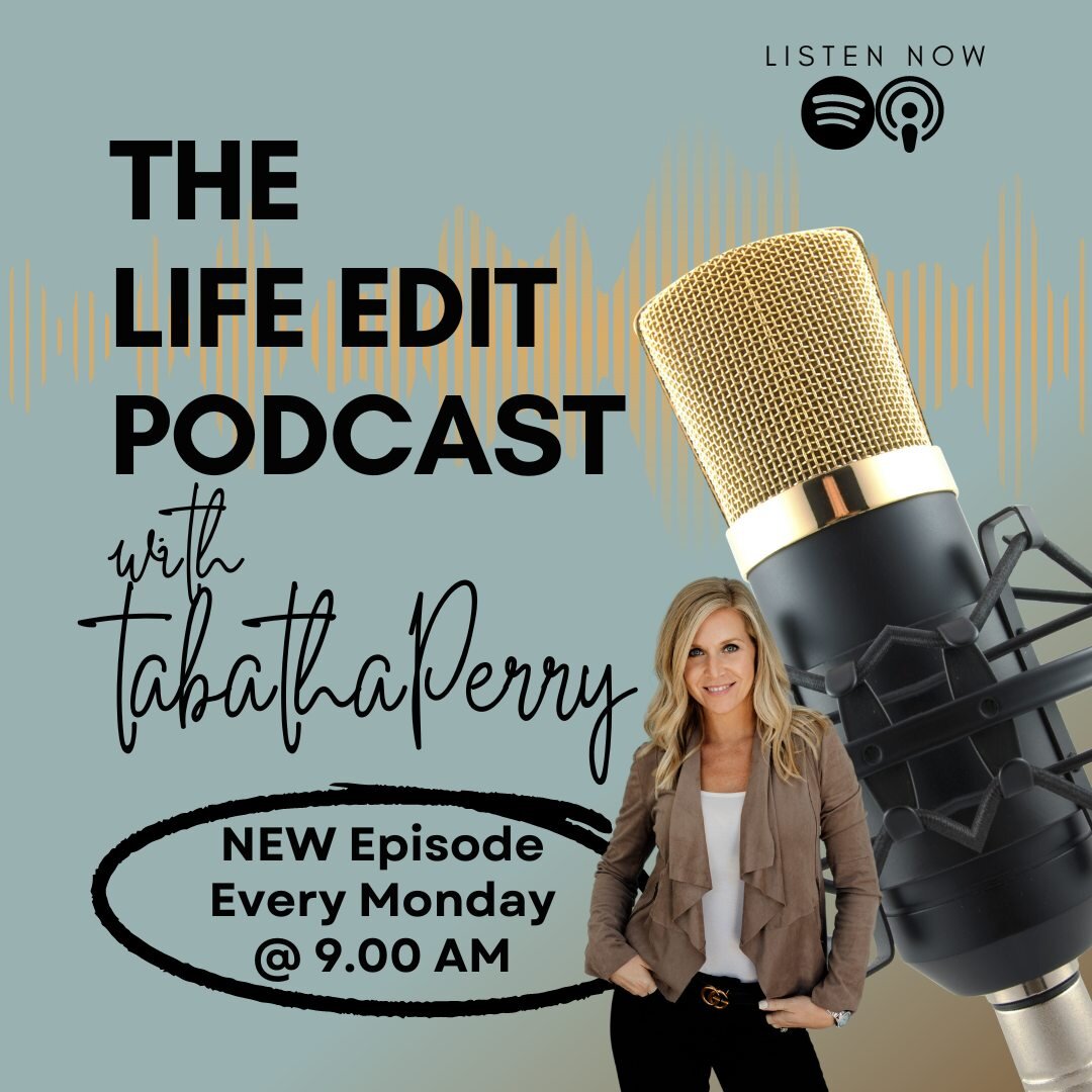 Life can be a whirlwind, but you don't have to be alone in it! 

Join me every week on 🎙The Life Edit Podcast with Tabatha Perry as we explore simple yet effective strategies and edits to bring order to the chaos of life and help you reach your full