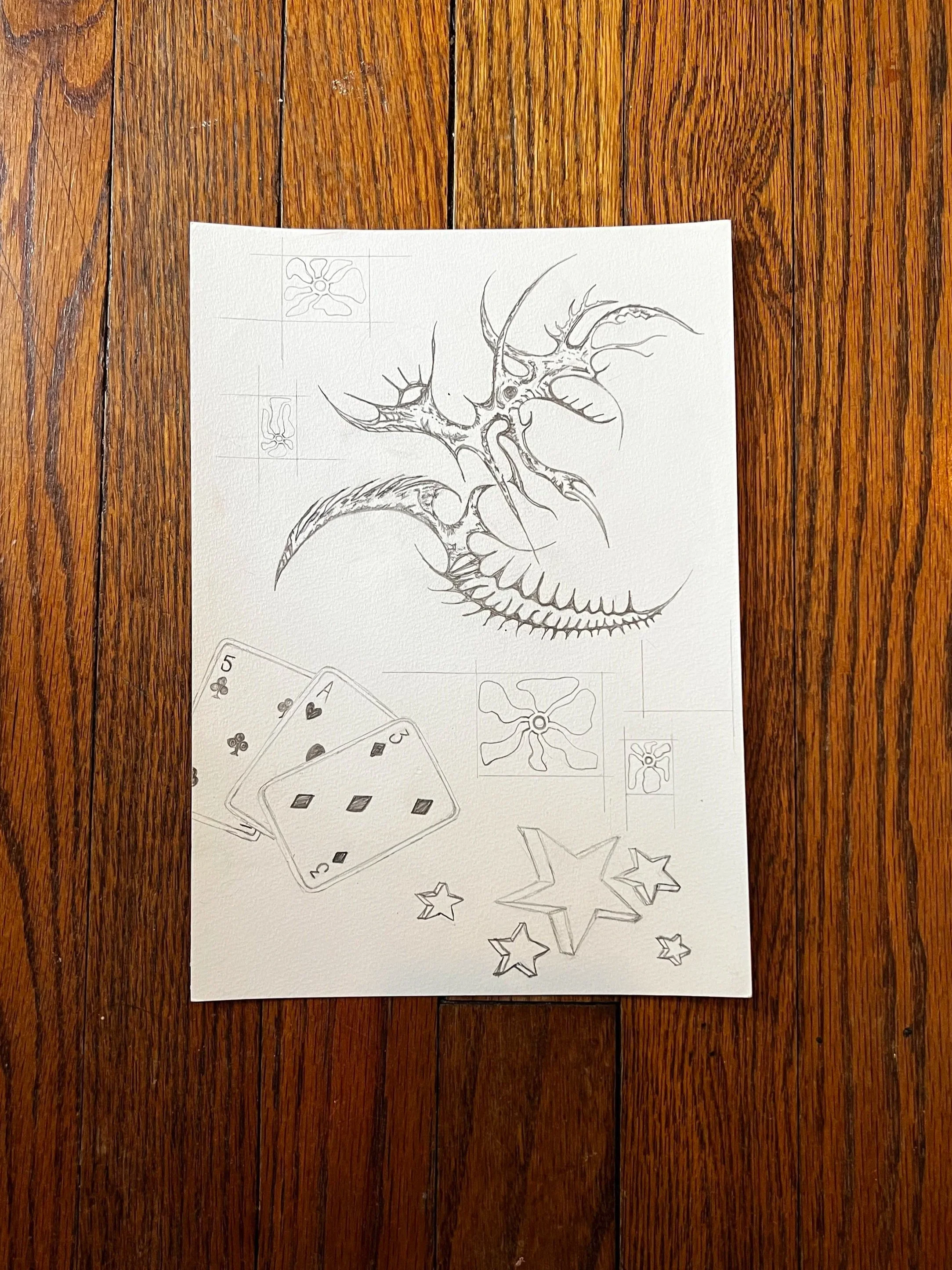 Pencil Sketch Art - ORIGINAL #03