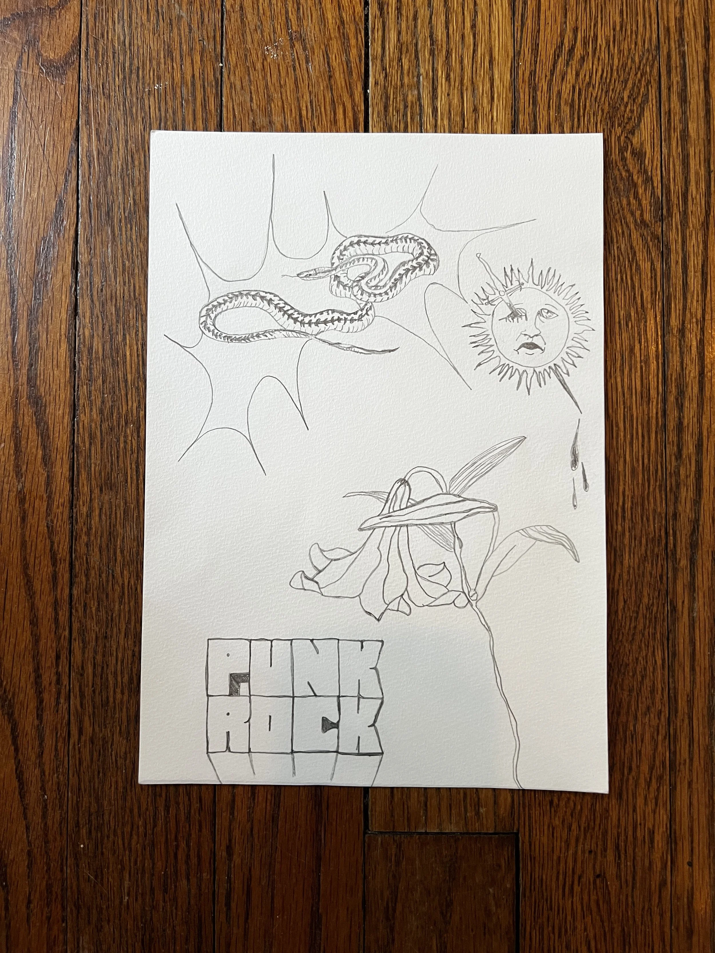 Hand-Drawn Art - ORIGINAL #01