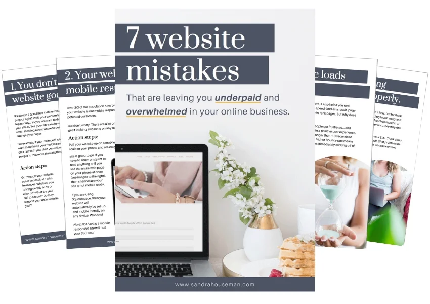 7 website mistakes guide