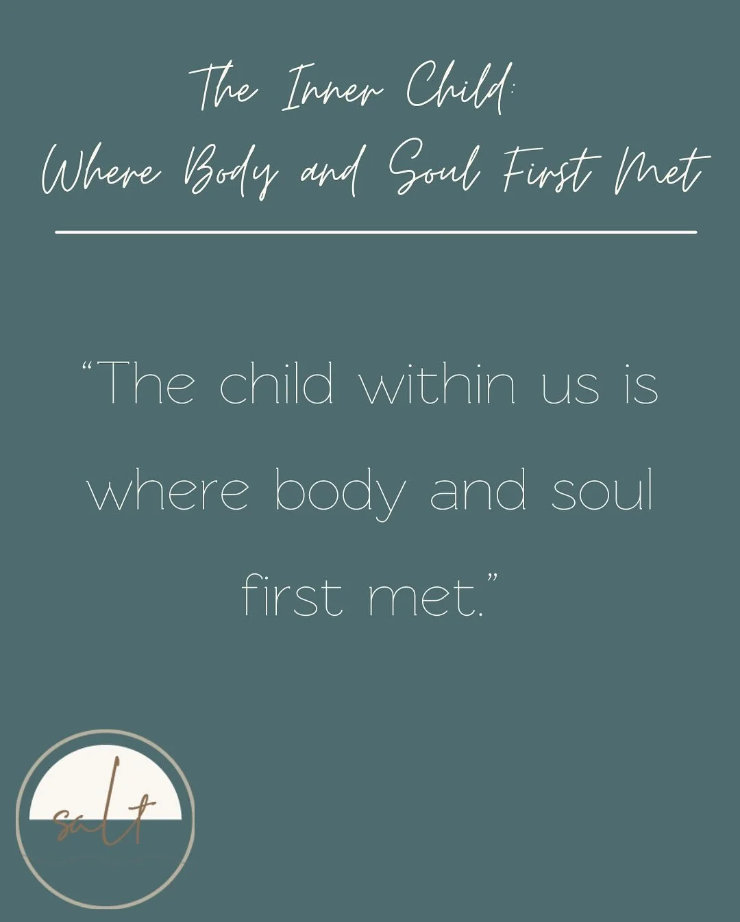 The Inner Child: Where Body and Soul First Met

The child within us is not a concept &mdash; it&rsquo;s the living place where body, psyche, and soul first met.

Before we had words, the heart and body felt everything. Joy. Fear. The ache of disconne