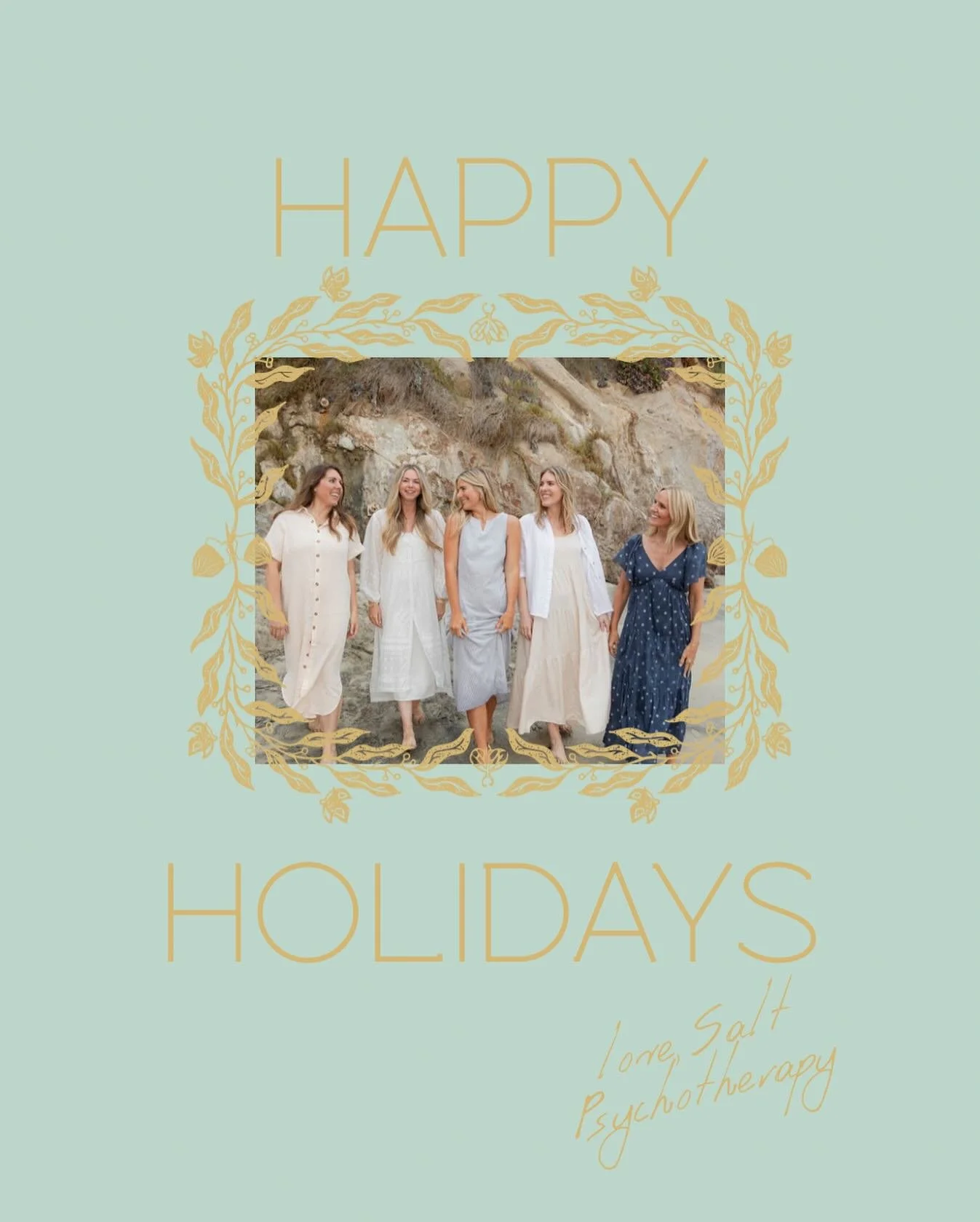 Here is to wishing you peace during this holiday season. May you remember to be gentle and kind to yourself, especially in the tender moments.&nbsp;

This season is hard for so many of us. The proclamation of joy and cheer everywhere often doesn&rsqu