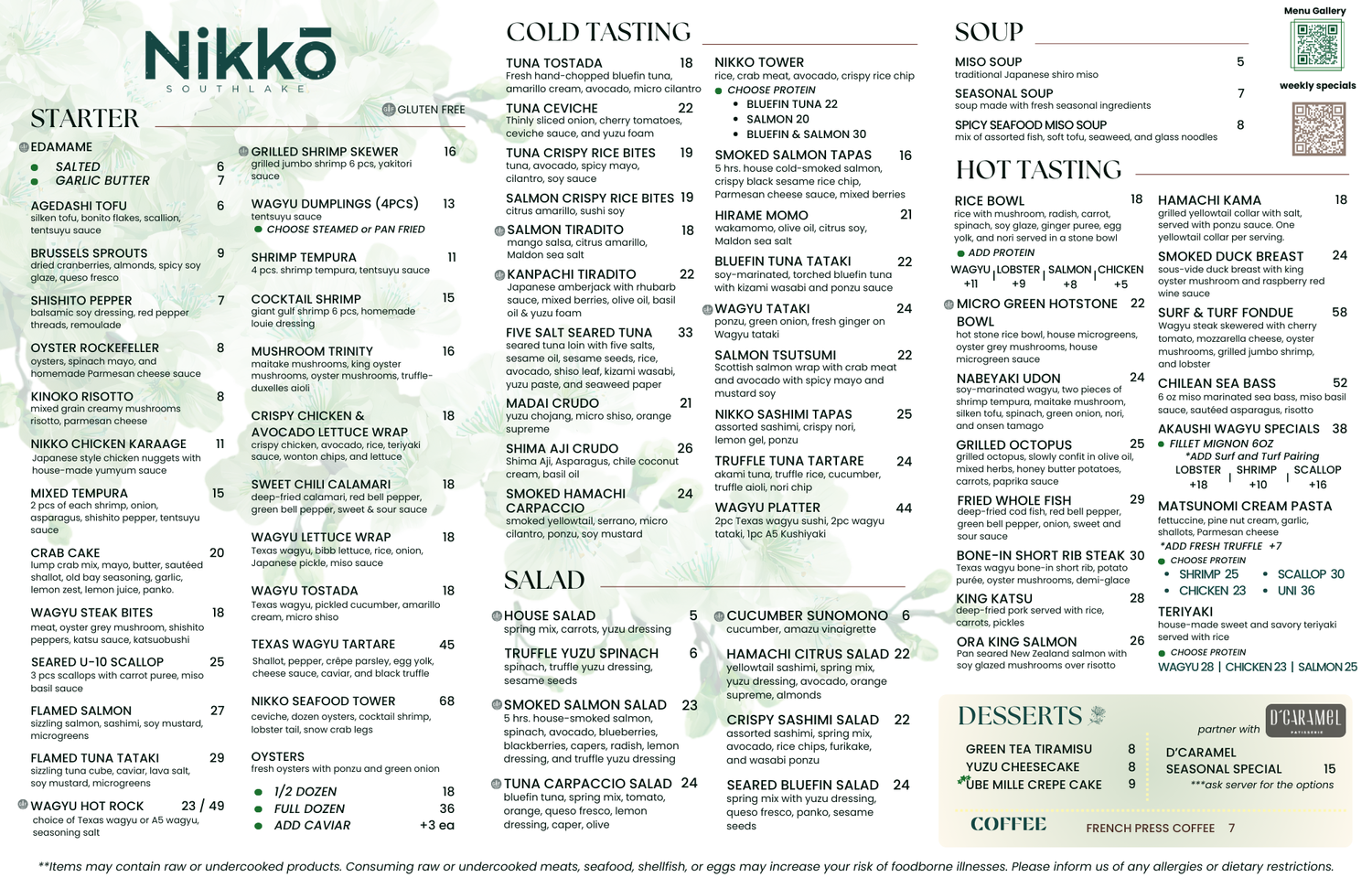 Noko Menu Meals — Nikkō