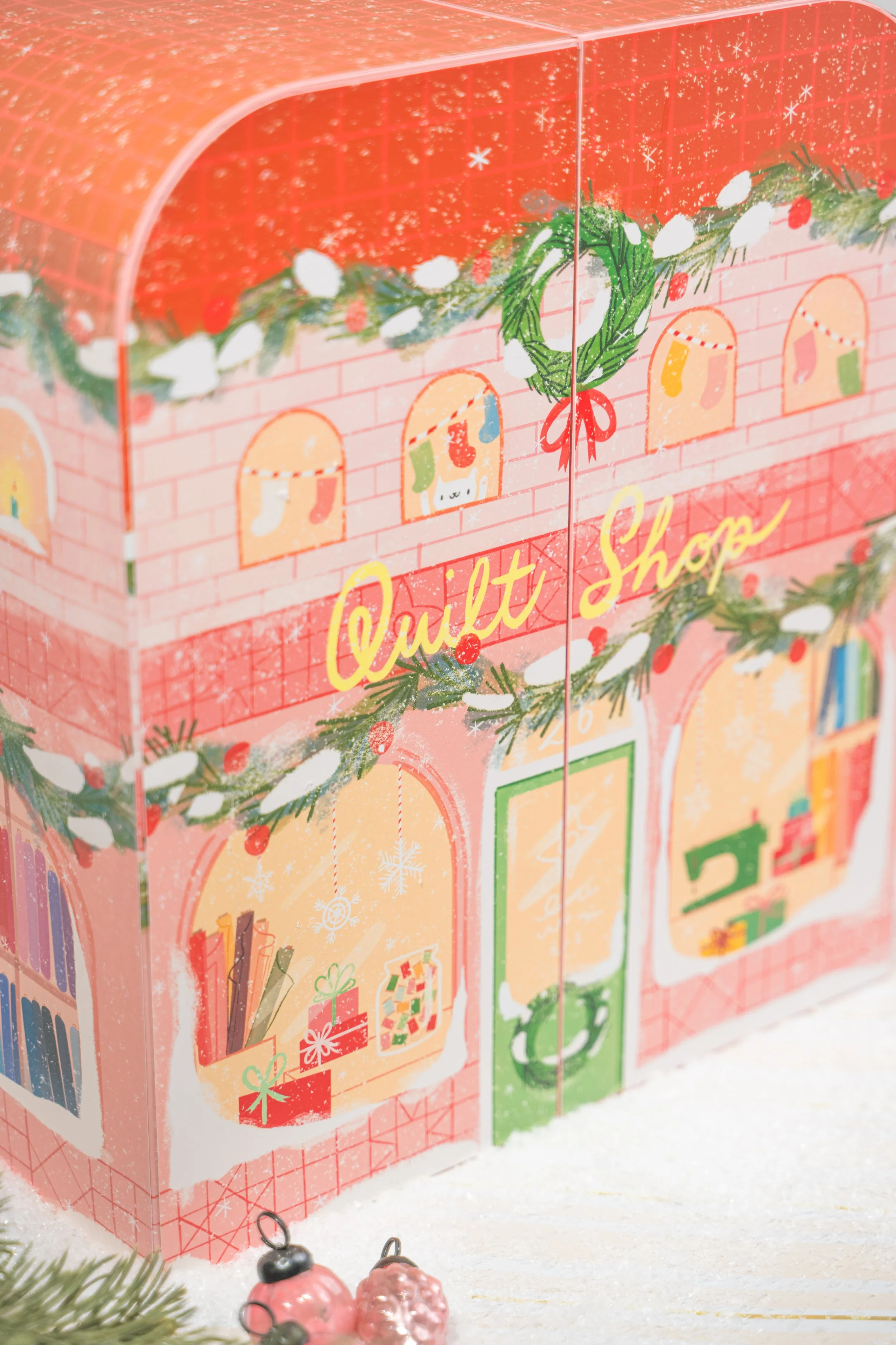 Lizzy House advent calendar 2026 quilt shop box