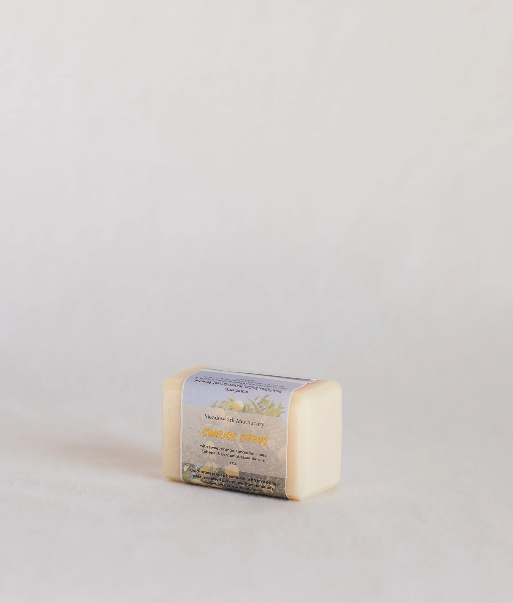 Sunrise Citrus — Hand & Body Bar Soap