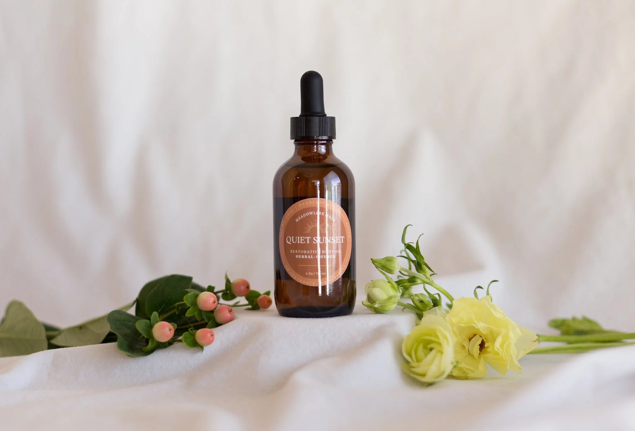 Quiet Sunset Herbal Body Oil