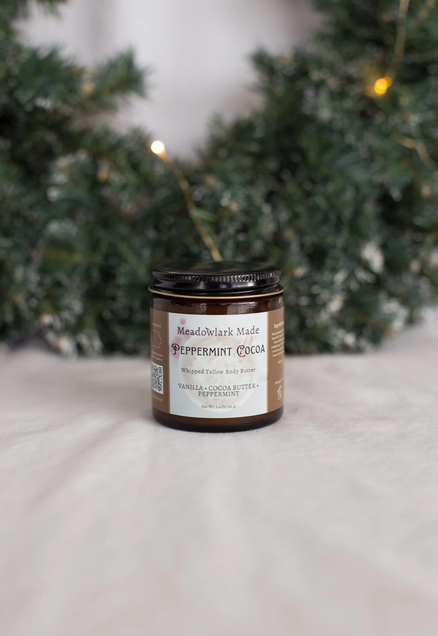 Peppermint Cocoa Whipped Body Butter