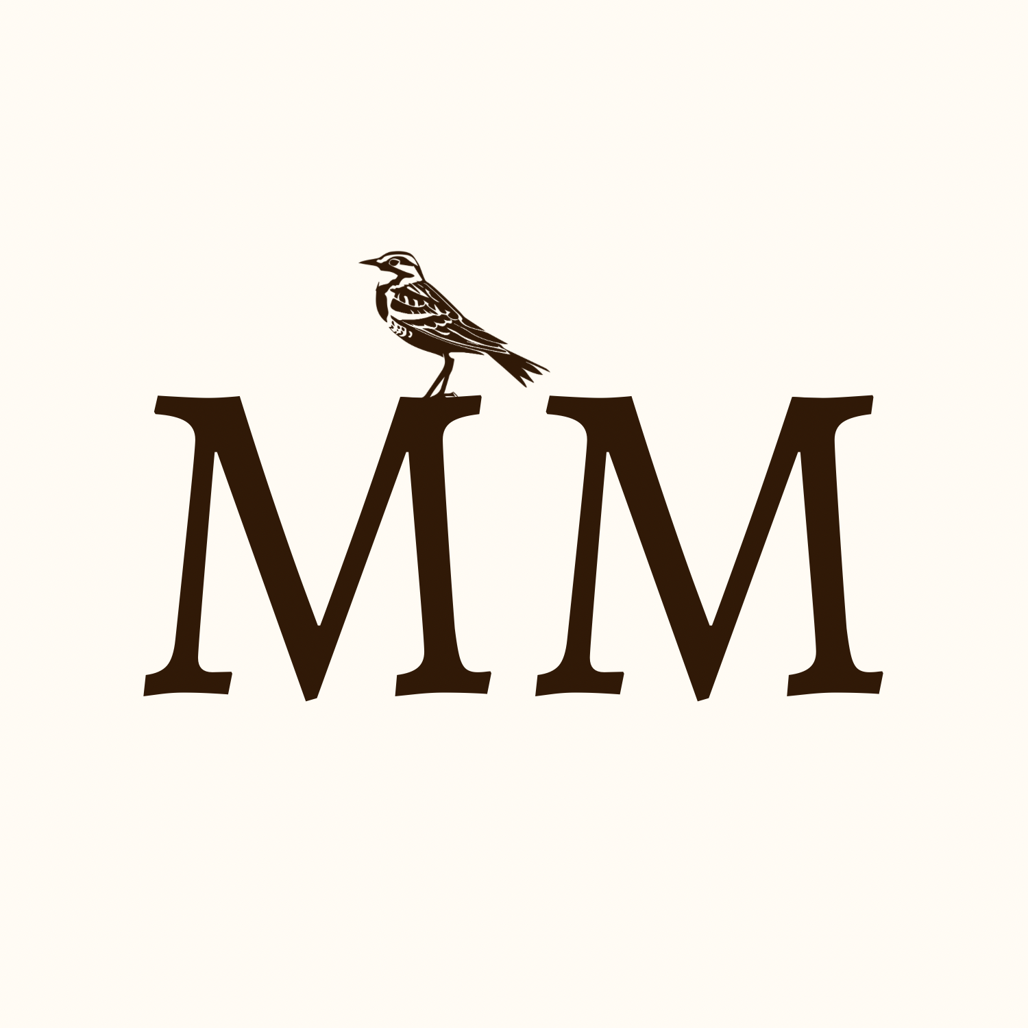 Meadowlark Made all natural skincare social media logo.