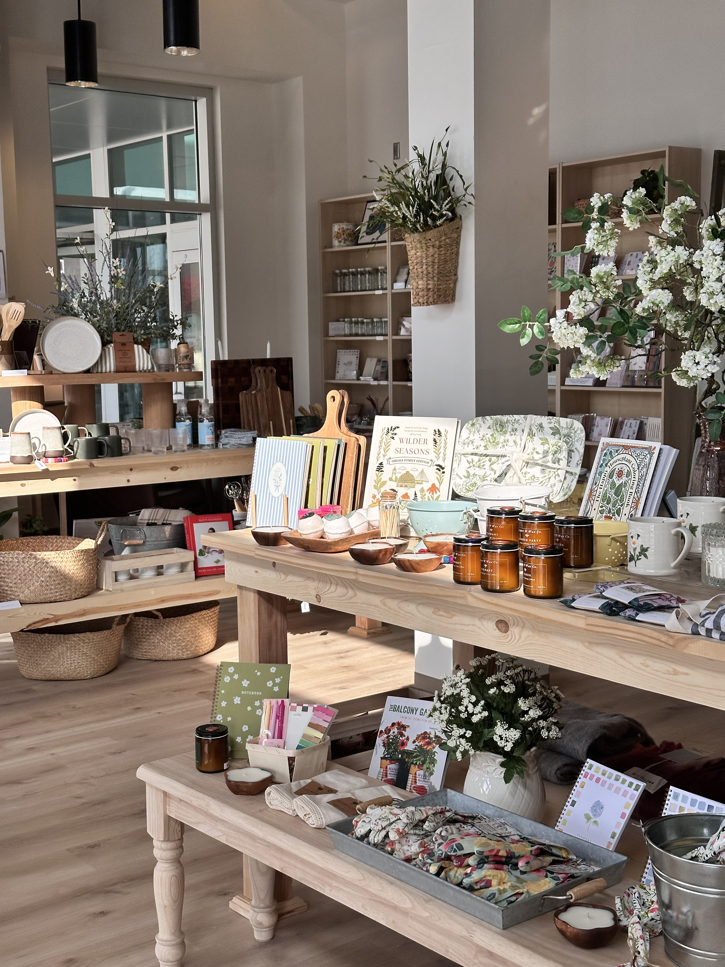 Marigold's Mercantile in Omaha, Nebraska offers a variety of local home goods