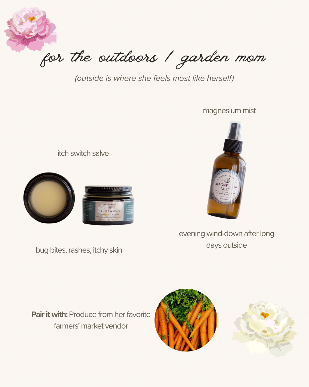 Small business Mother's Day gifts for the outdoors and gardening mom