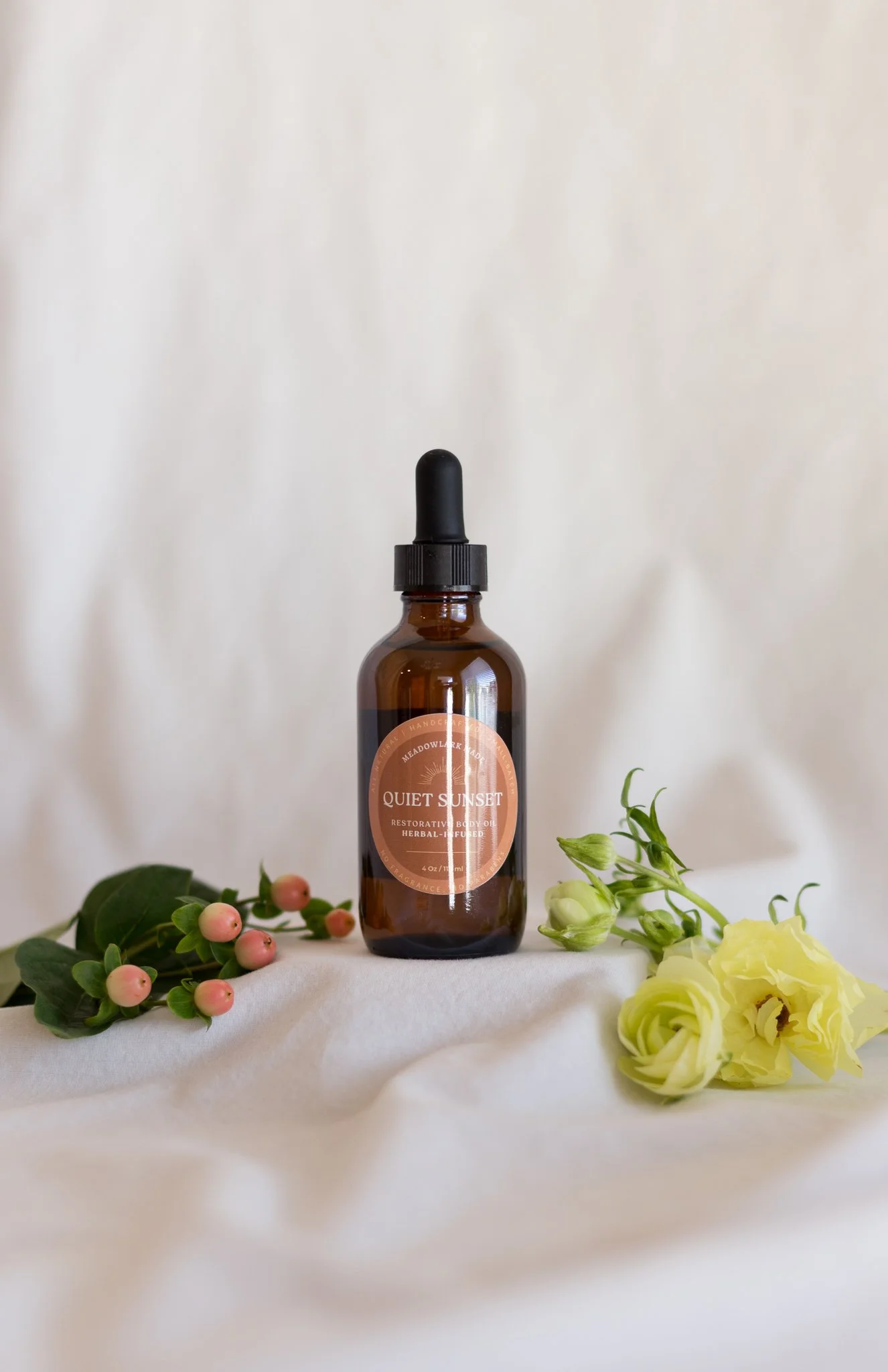 Quiet Sunset Herbal Body Oil Meadowlark Made.jpg