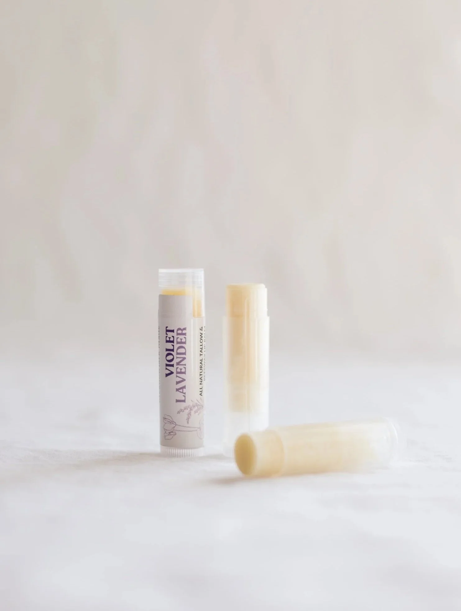 Violet Lavender Lip Balm