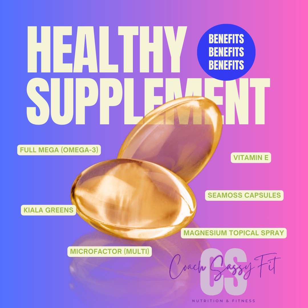 🌟 Building a Strong Health Foundation with Essential Supplements 🌟

Navigating the world of supplements can be overwhelming, but here are six essentials to consider that help fill crucial health gaps:

1️⃣ Vitamin B Complex: Boosts metabolism, brai