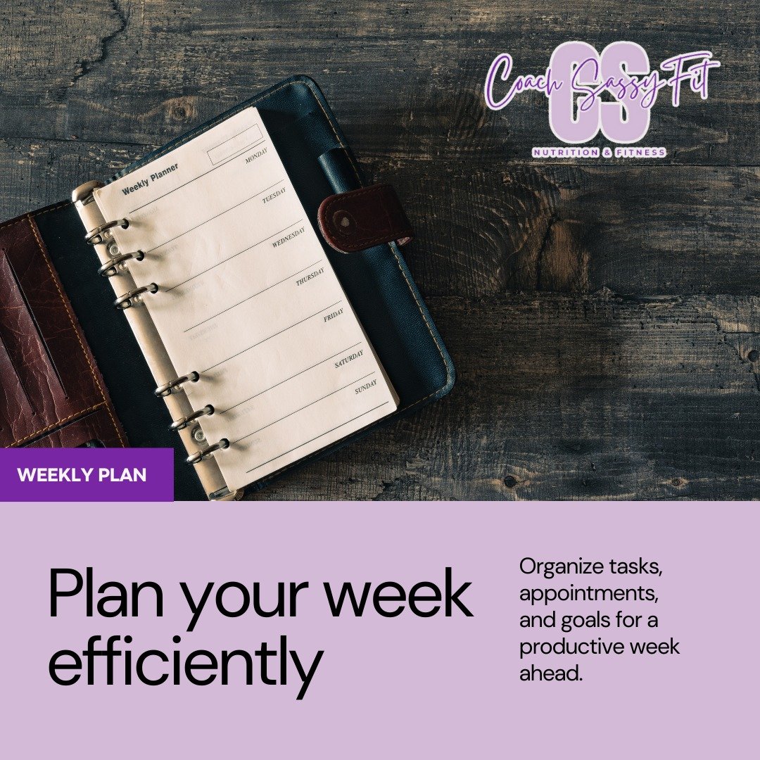 🗓️💥 Set Up Sunday: Planning for a Productive Week Ahead! 💥🗓️

Let's turn our Sunday into a launchpad for a successful week! 🚀 Whether it&rsquo;s hitting new fitness goals, prepping nutritious meals, carving out self-care time, or juggling work a