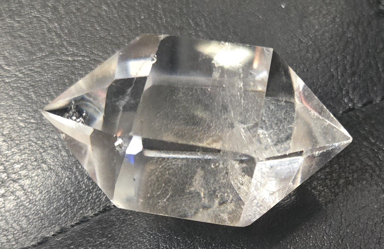 Double Pointed Clear Quartz