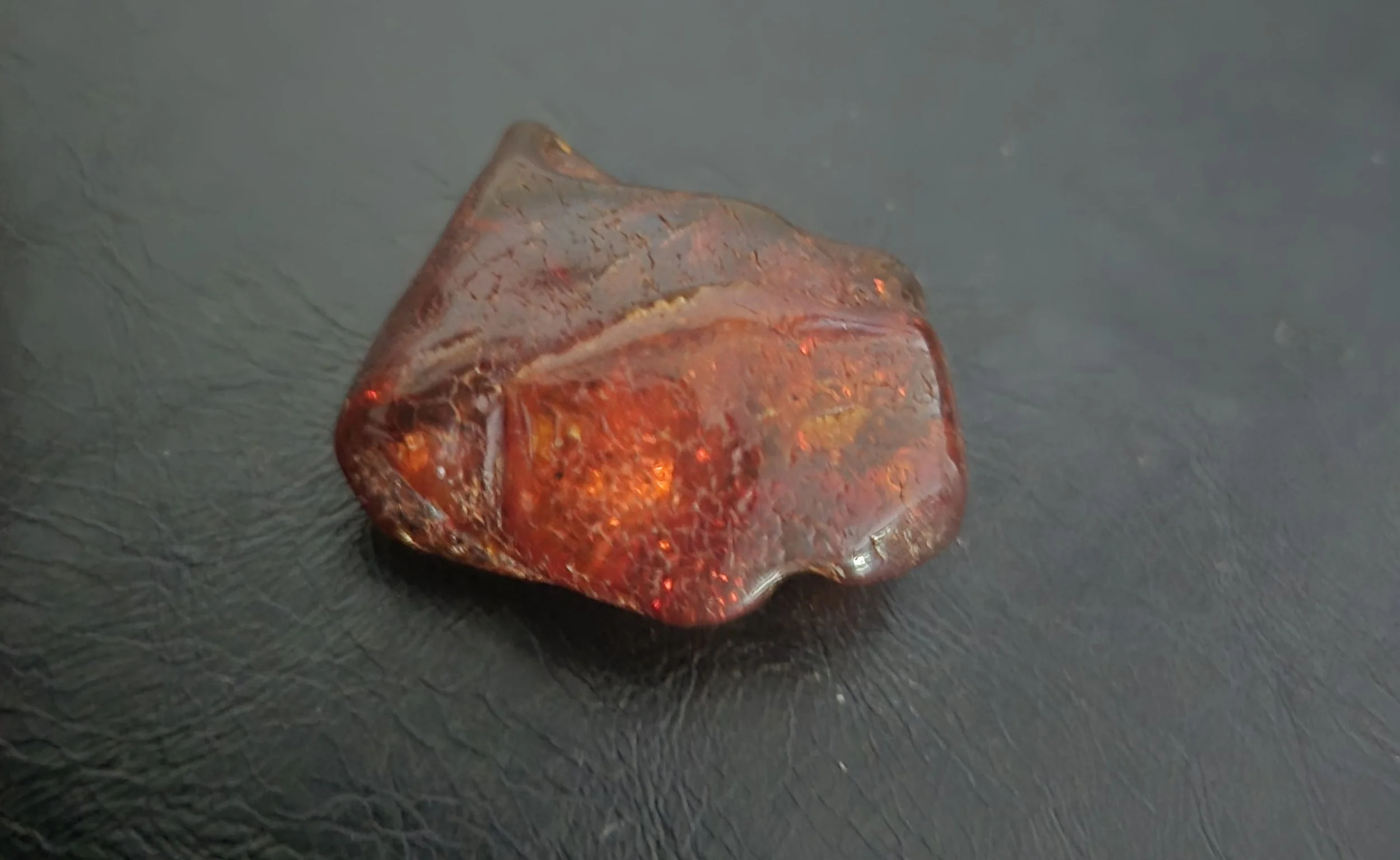 The Ragnarok Ritual Stone- Baltic Amber