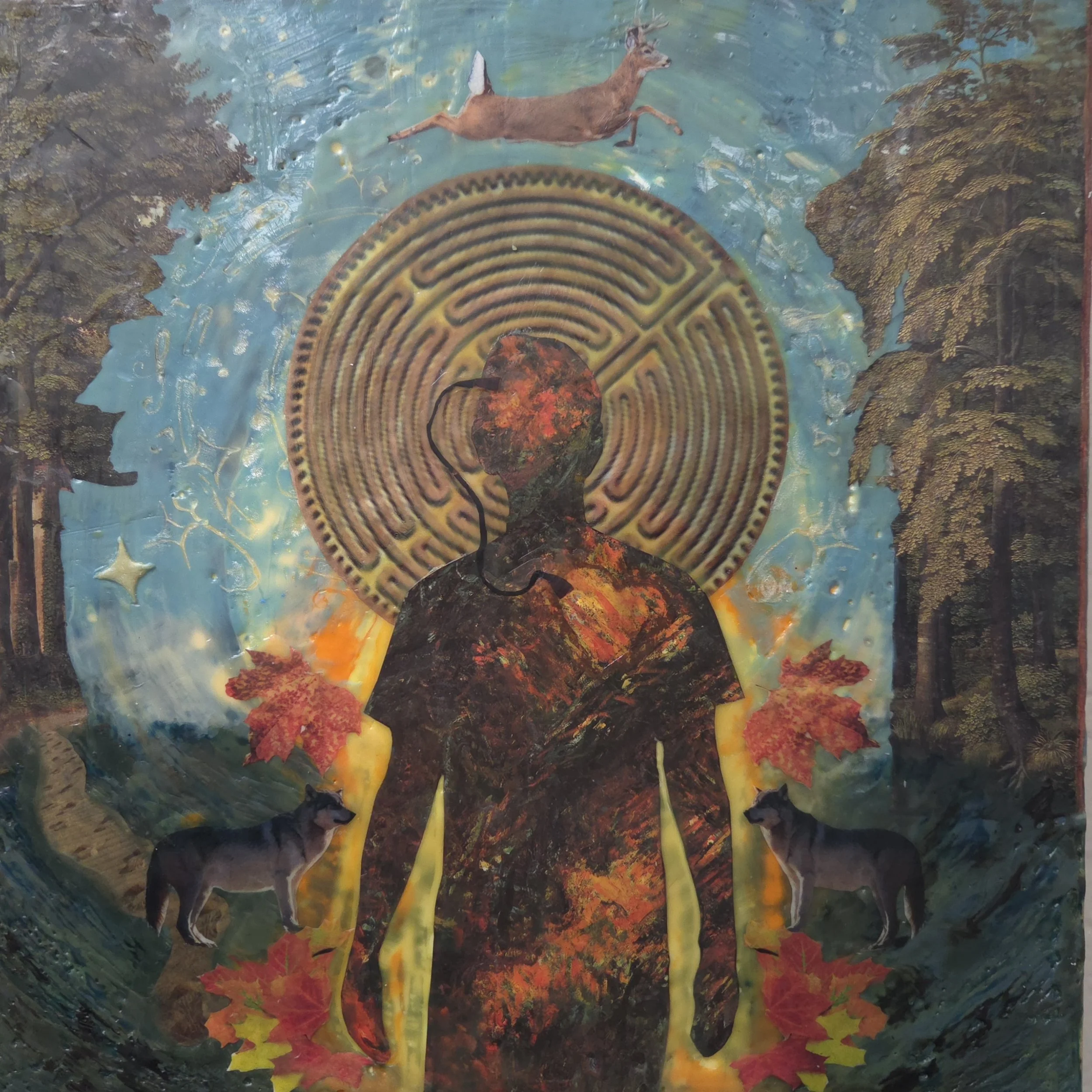 The Labyrinth, $250, 12 x 12 inches
