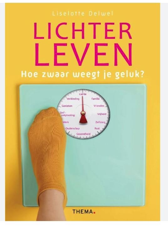 Lichter leven
Geen handleiding om af te vallen maar om anders te kijken naar je gewicht en je relatie met eten. het boek gaat over het omhelzen van wie je werkelijk bent.