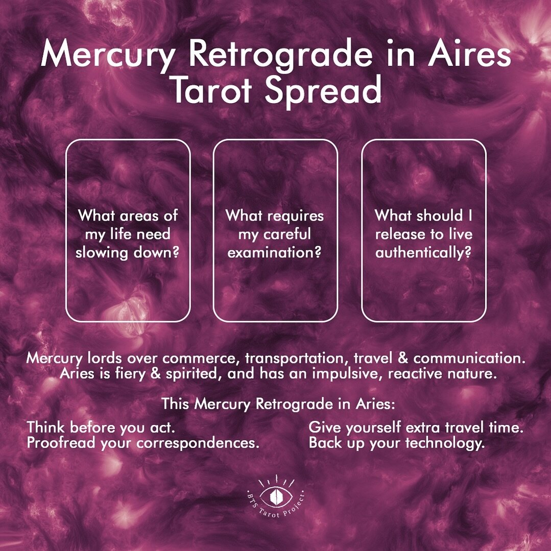 This Mercury Retrograde, meet yourself wherever u r ~

Mercury is currently in retrograde in Aries until April 25. What does this mean? 

Retrogrades are a time for reflection and reconnection, a time where we&rsquo;re called to take things slow and 