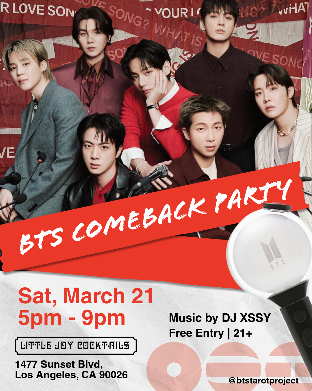 BTS Comeback Party in Los Angeles!