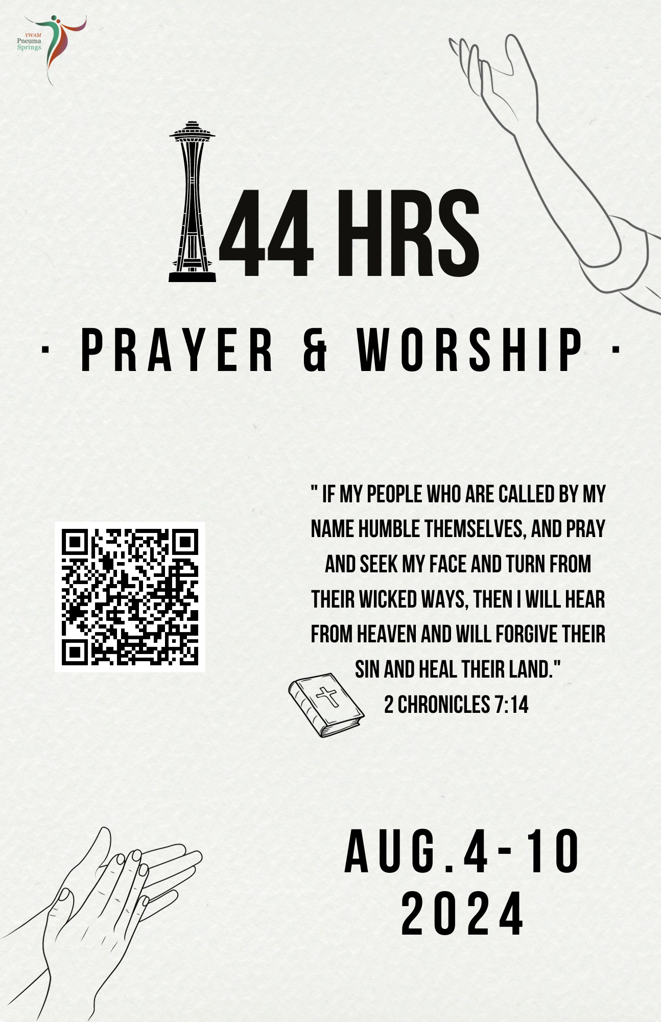 144 hours of Worship and Prayer
