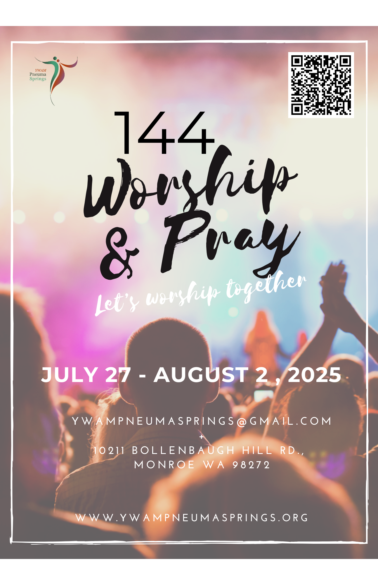 144 hours of Worship and Prayer