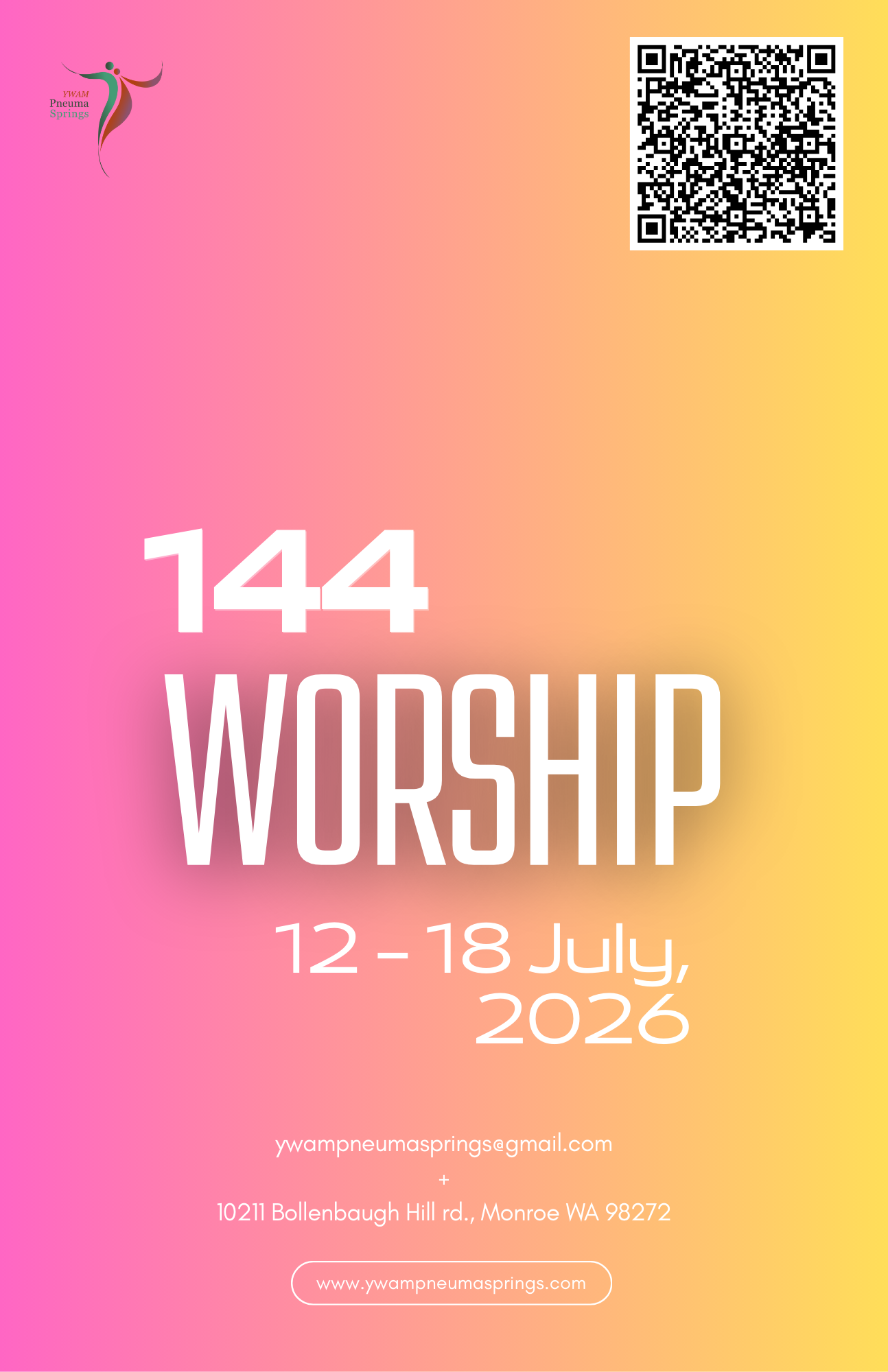 144 hours of Worship and Prayer