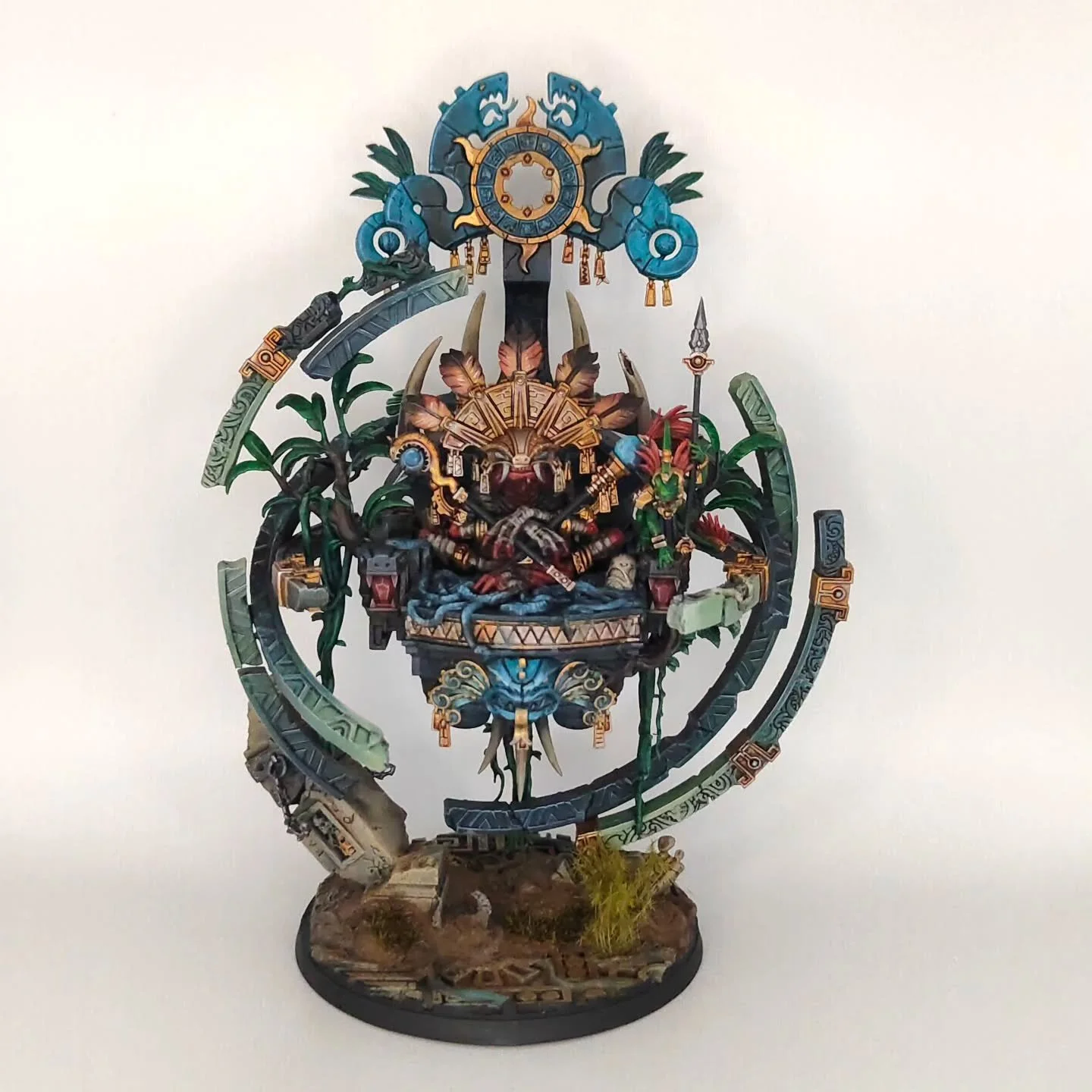 For the longest time, I've wanted to do some Seraphon and finally I got the project!

I loved doing the colour blending from the grey to the green and then the aqua blue too!

Really fun project , also more minis on the way! Watch this space!

#commi