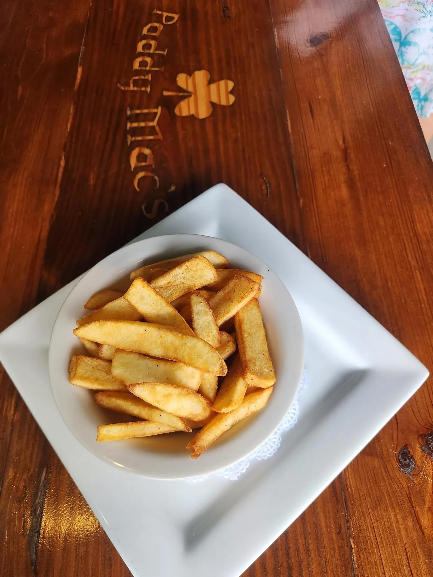 Have you heard? It's National French Fry Day! Fries, Chips, Taters, whatever you call them, order an extra side at Paddy Mac's!