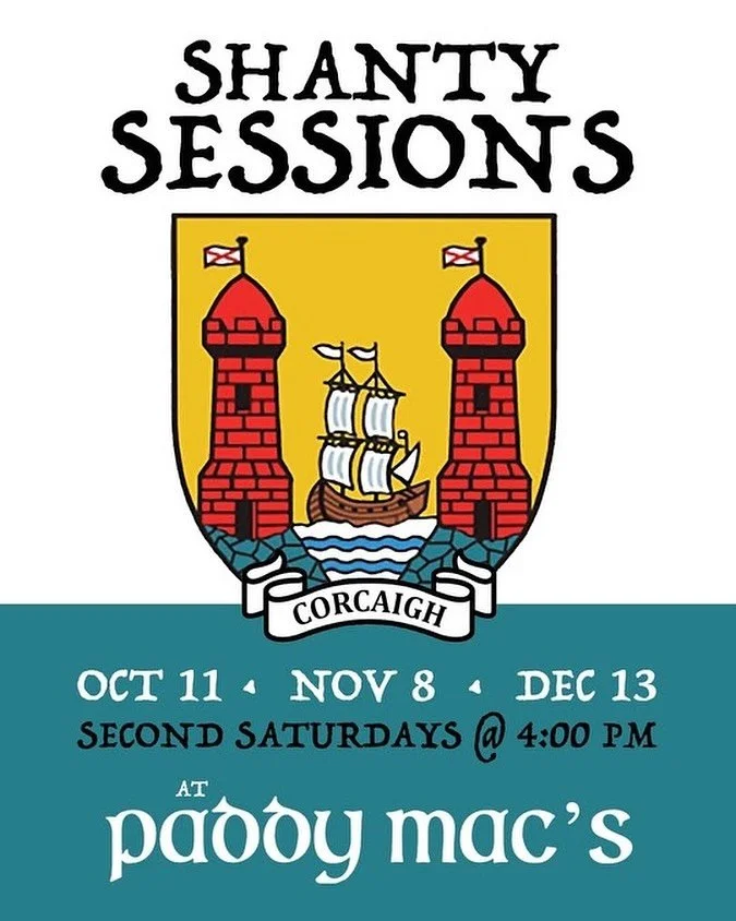 Shanty Sessions are here! Join our crew, sing your heart out, and hope your sea legs hold up after a few pints! Starting at 4pm TONIGHT!