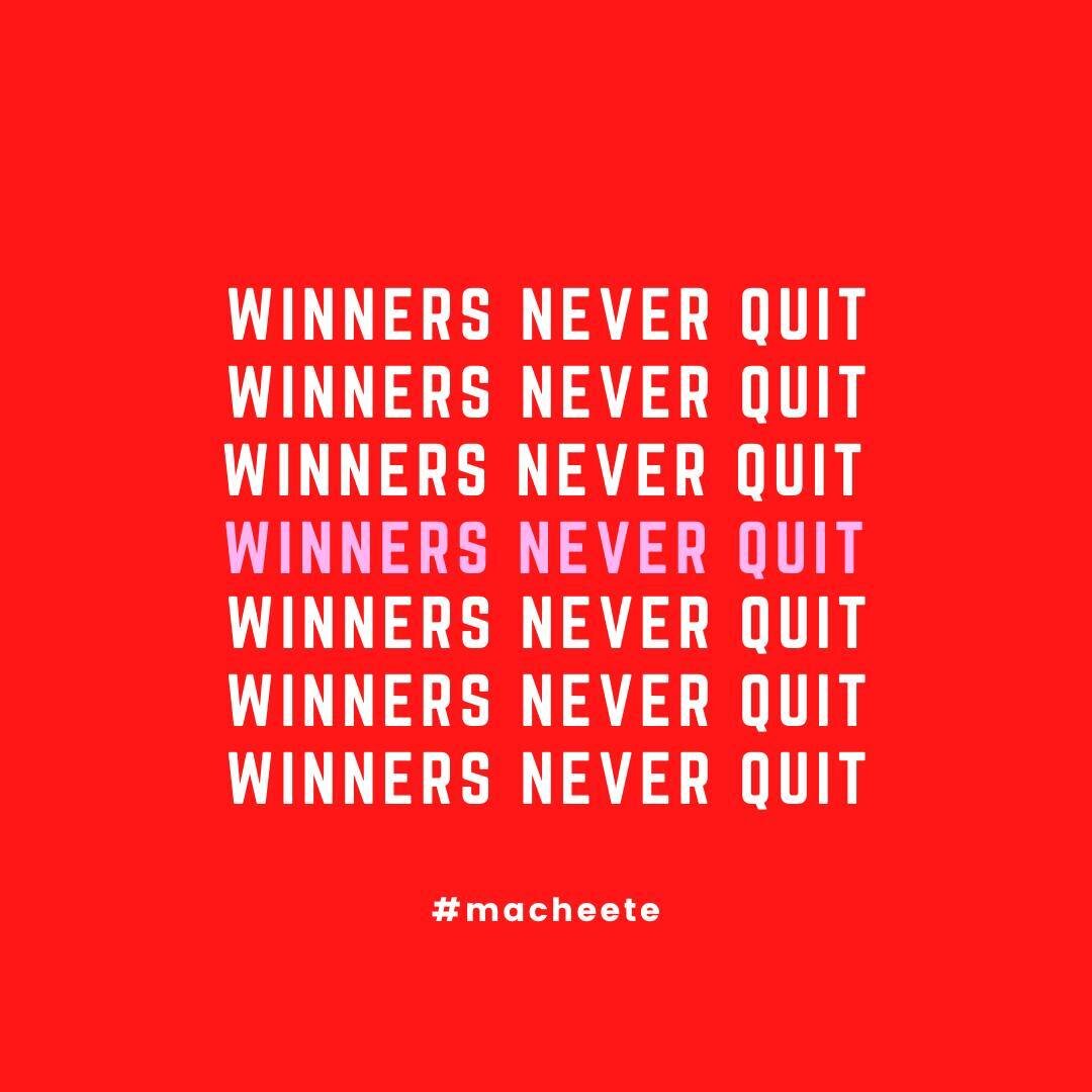 &hellip; and quitters never win 🤞🏻

#agency #pr #marketing #socialmedia #promotion #macheete #boutiqueagency #berlin #agencylife #motivation #monday