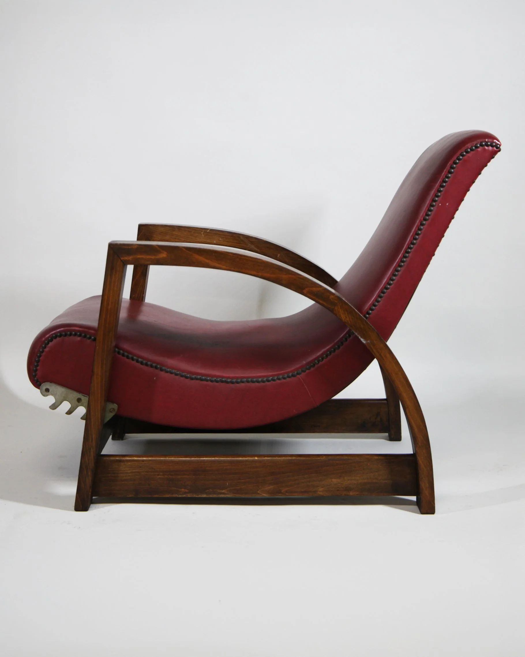 art deco red lounge chair .jpg