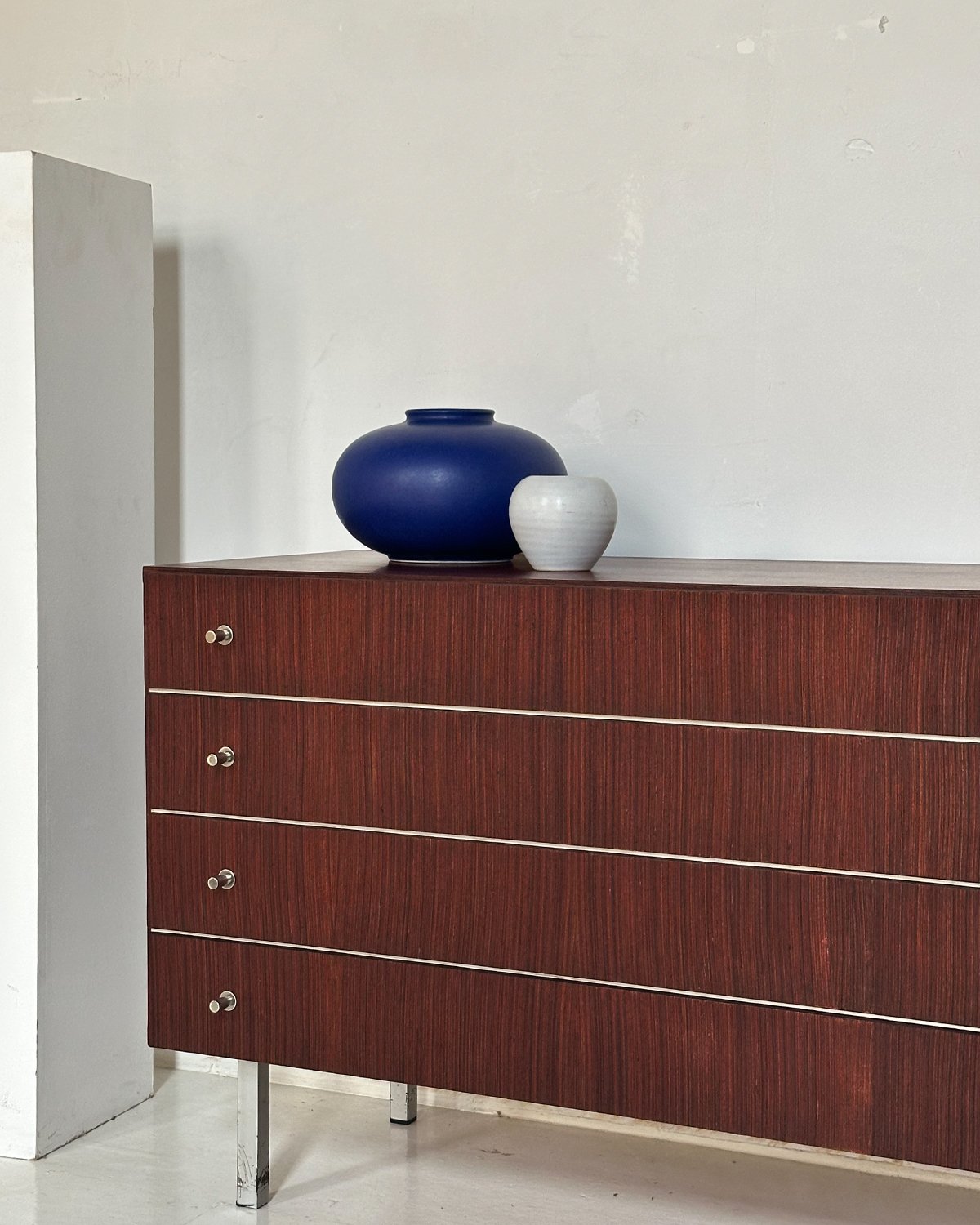 Modernist design lowboard by Pieter De Bruyne for vForm, Belgium 1960's.jpg