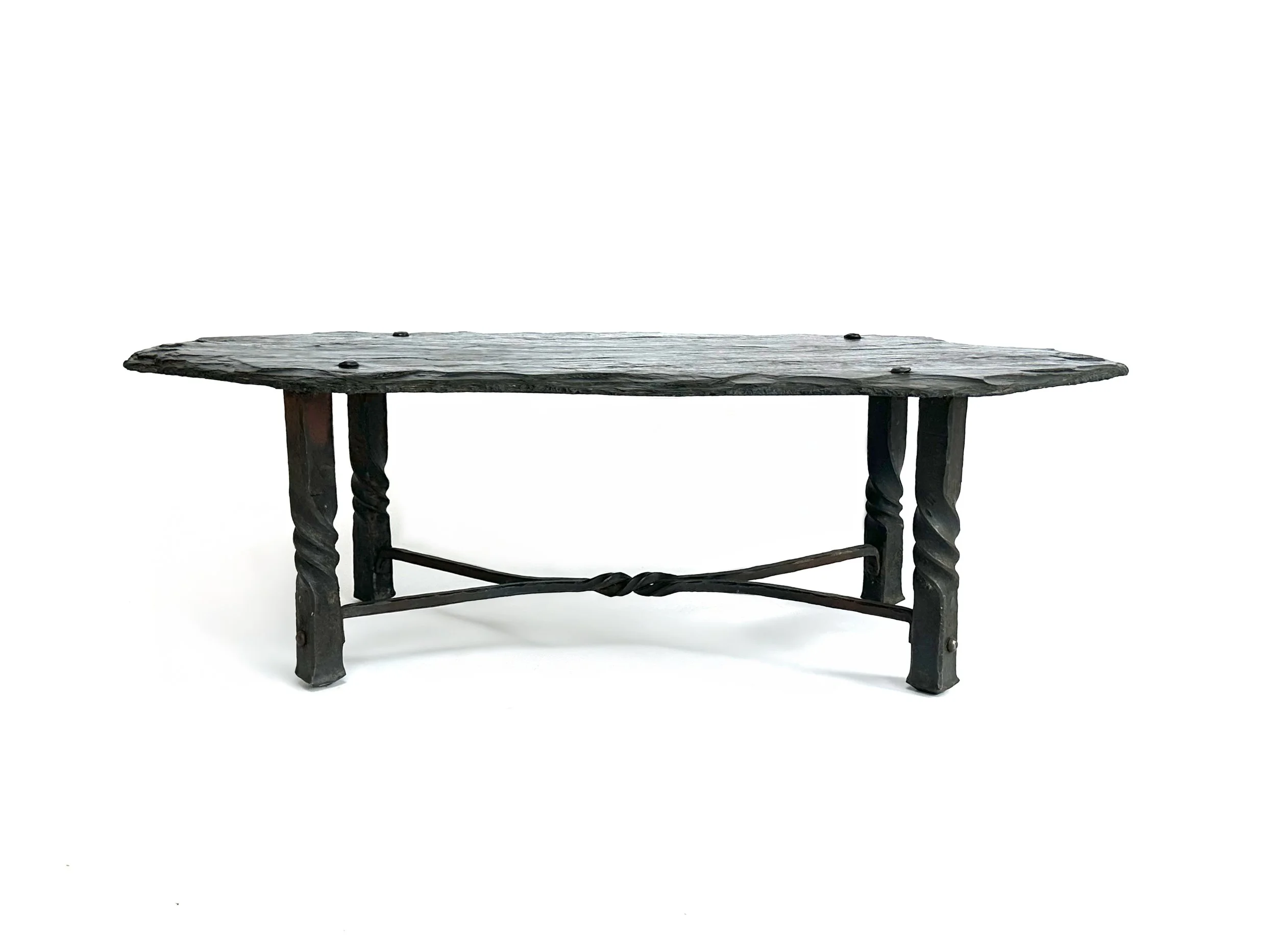 franch forged iron and slate top low table.jpg