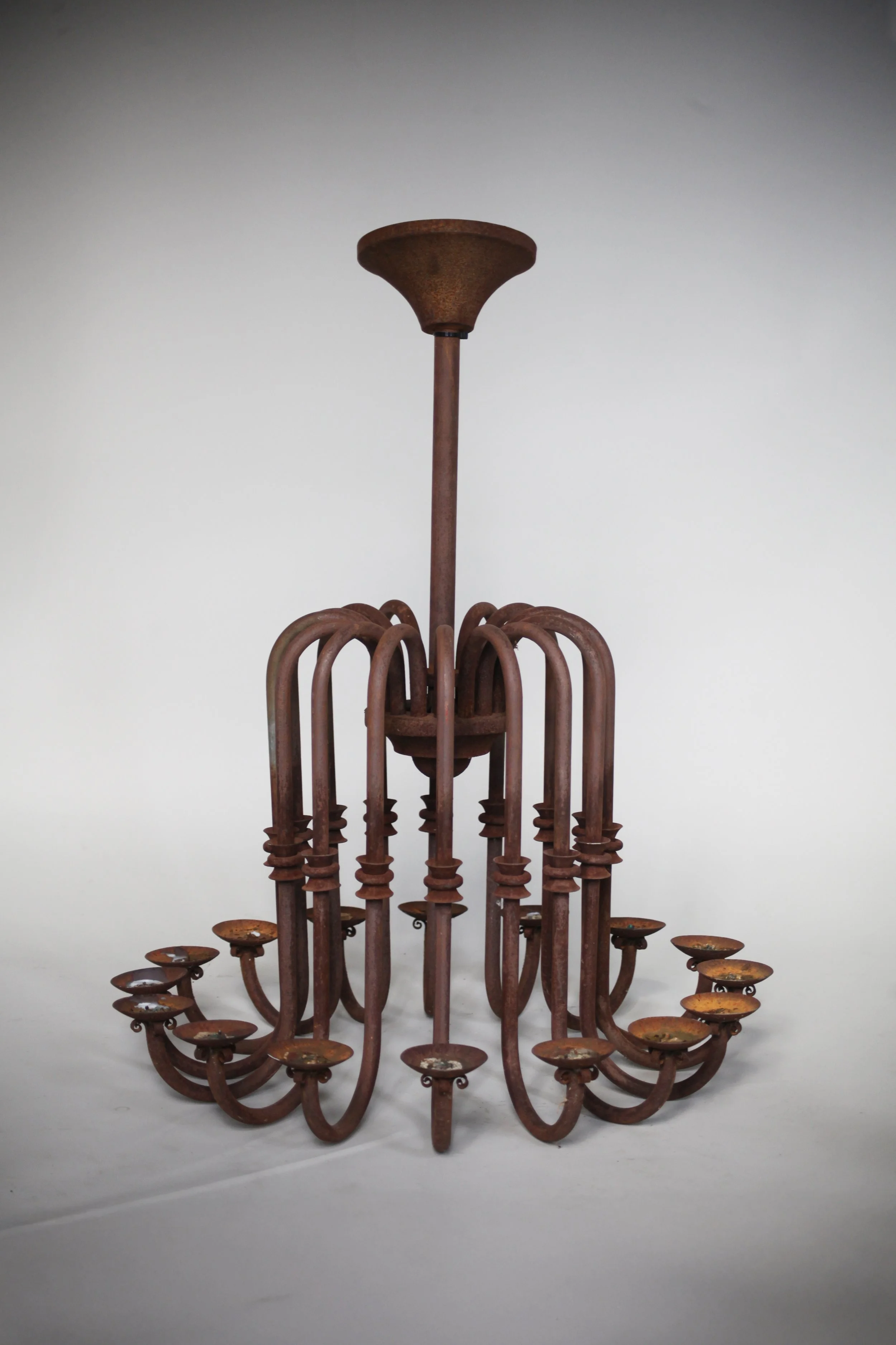 19 c Antique castle chandelier 16 arm.jpg
