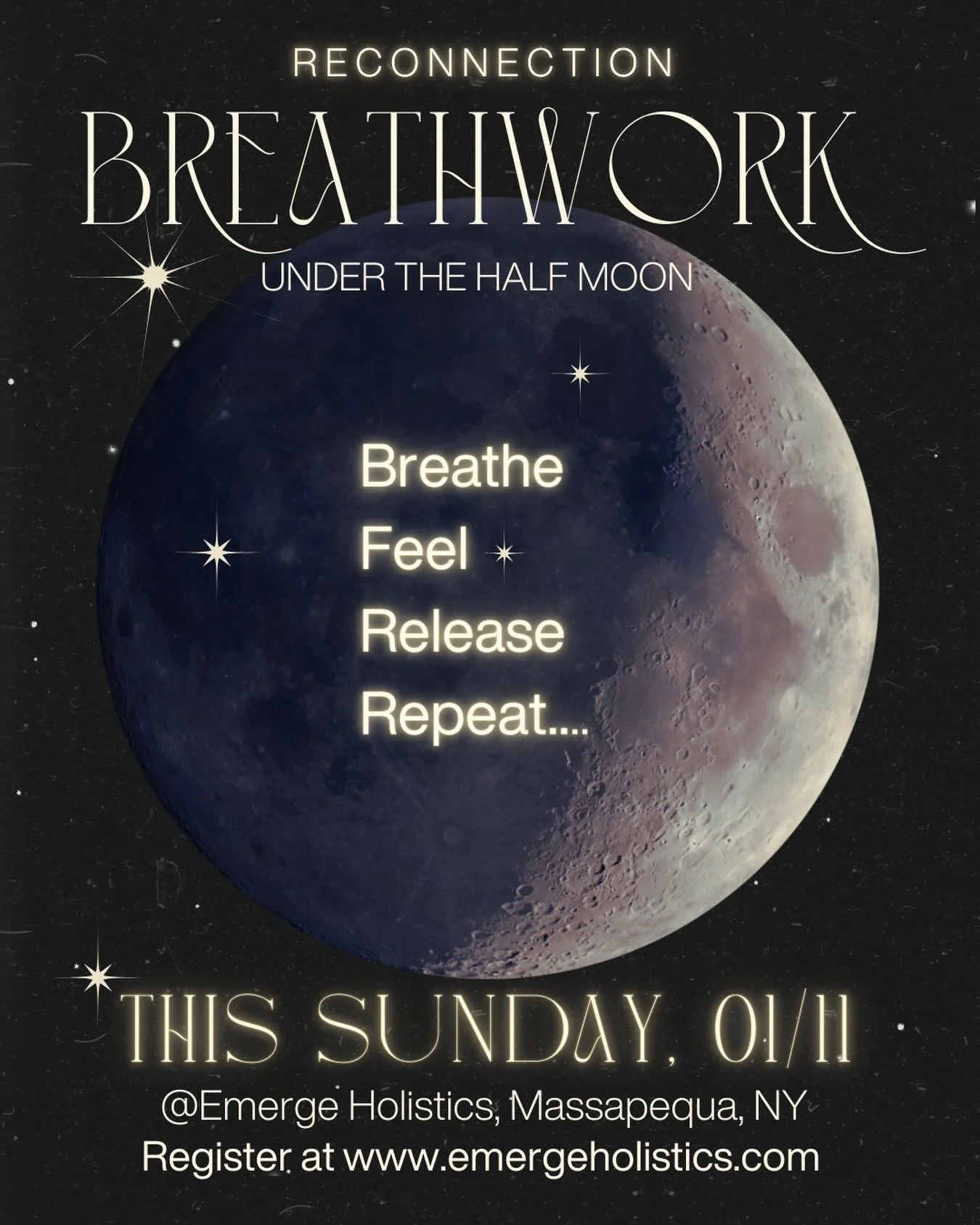 ⟣ Tomorrow afternoon ⟣

@emergeholistics is home to a complete Energy Enhancement System, creating the space for a deeper somatic journey. You can also book a session in the EE System before breathwork. There are sessions available at 2PM &amp; 3PM. 