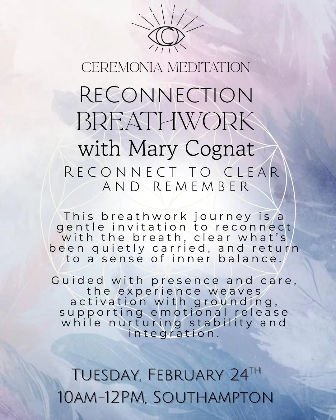 ⟣ Next Tuesday in Southampton

Breathe
Feel
Release
Repeat&hellip;.

Please DM @ceremoniameditation to join. Further details will be provided after registration. ⟣

#breathwork #nervoussystem #healing #frequency #intuition