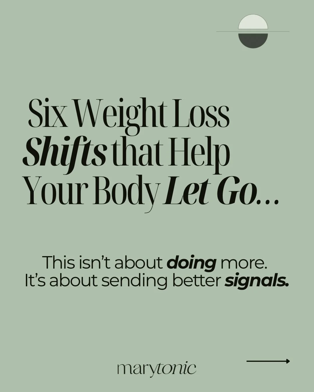 Six shifts that change how your body responds 𓆃

Your body isn&rsquo;t holding on by accident&hellip; it&rsquo;s responding to the signals you send.

These are shifts I&rsquo;ve practiced myself&hellip; and where change begins&hellip;for every body,