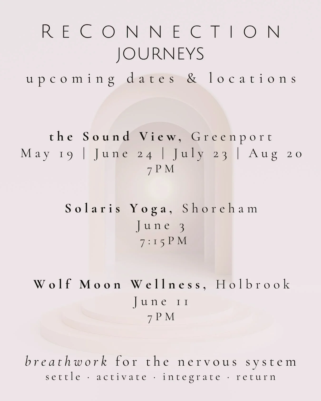 ⟡ ReConnection Journeys

⊹ For the ones who feel everything. 
⊹ For the ones carrying more than they&rsquo;ve had space to process.
⊹ For those in midlife, learning to move with a new rhythm, not against it.
⊹ For the nervous system that hasn&rsquo;t