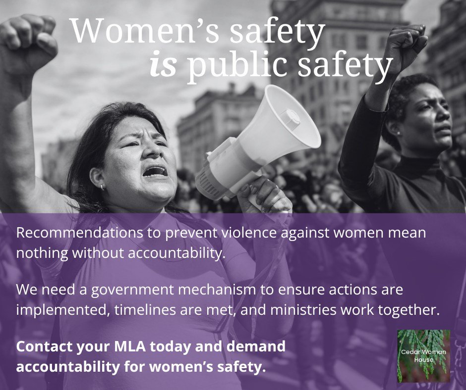 It is a reality that too many women and gender-diverse people continue to face intimate partner violence, and it demands more than awareness, it requires accountability and real, sustained change.
 
We need stronger systems of support, better protect